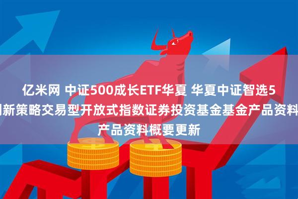 亿米网 中证500成长ETF华夏 华夏中证智选500成长创新策略交易型开放式指数证券投资基金基金产品资料概要更新